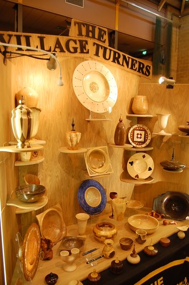 The Village Turners display